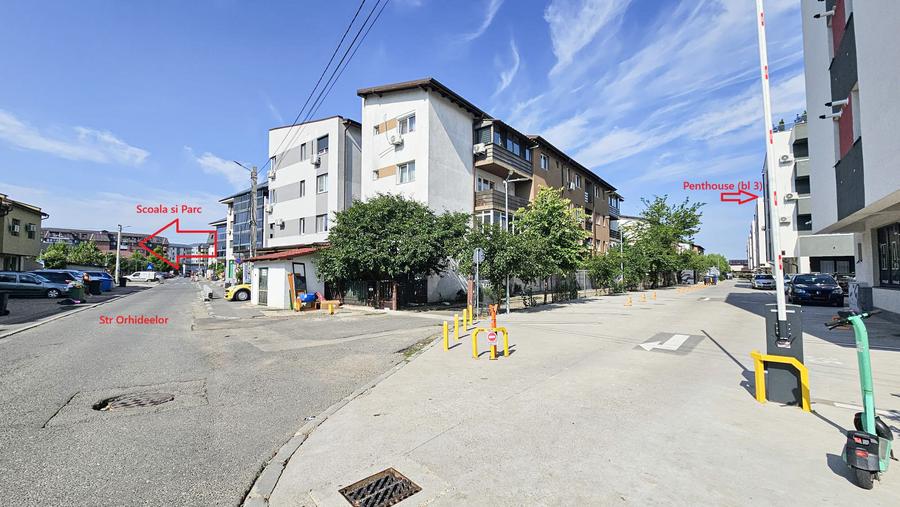 Apartament 3 camere de vanzare cu terasa 110mp Militari Chiajna str Orhideelor