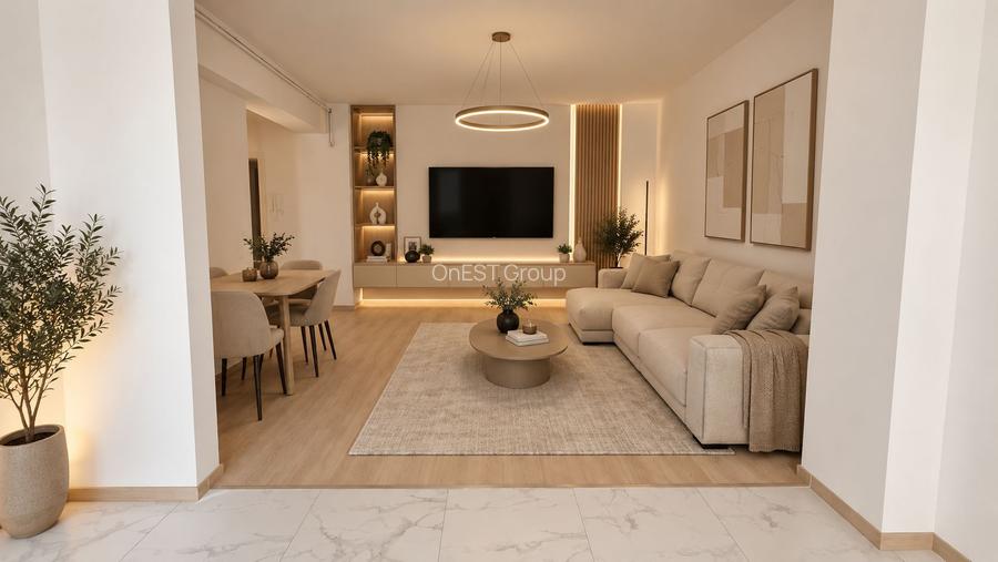 2 Camere| Titan | 55 mp | Metrou | Centrala | Bloc Finalizat | Parcare