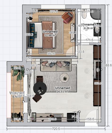 Bloc nou!!!! Apartament 3 camere si loc parcare - 1
