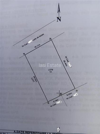 TEREN 459mp intravilan Miroslava str. G. Toparceanu cu toate utilitatile - 3