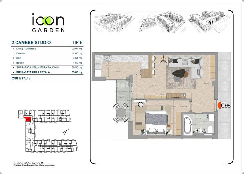 Apartament 2 camere - 2