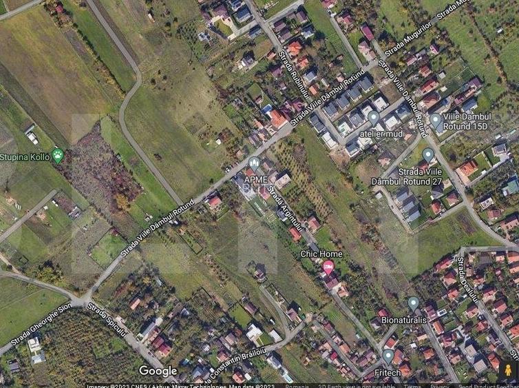 Teren 8000 mp, PUZ in derulare, aviz de oportunitate, Dambul Rotund