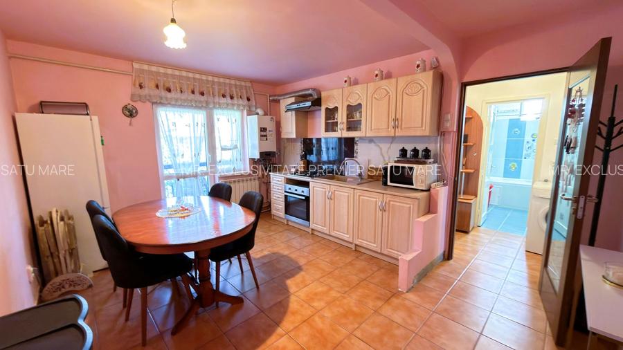 Apartament 2 camere MV2 Etaj IV, Str. Decebal – Carei - Zona Kaufland