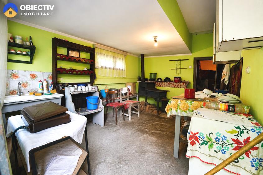 CASA traditionala BICAZU ARDELEAN + teren extravilan 1,6 hectare