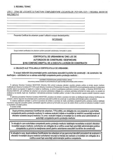 Proprietar - Teren intravilan unicat Clinceni - 15.070 mp - 14 euro/mp