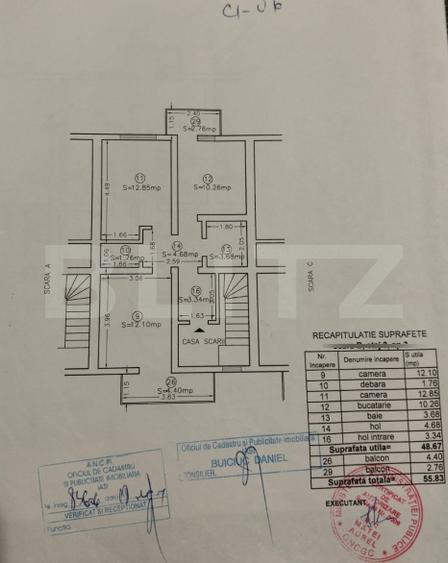 Apartament spațios cu loc de parcare privat inclus în preț