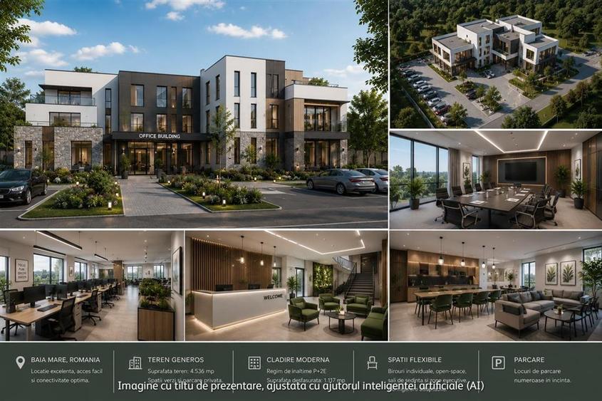 Complex de Birouri de Vanzare | Proprietate Reprezentativa - Baia Mare