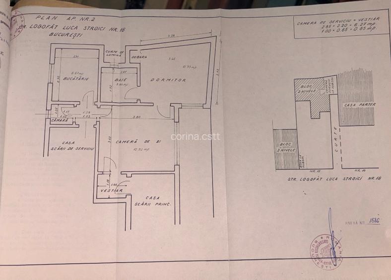 Apartament 2 camere renovat complat zona Armeneasca  centrala proprie - 10