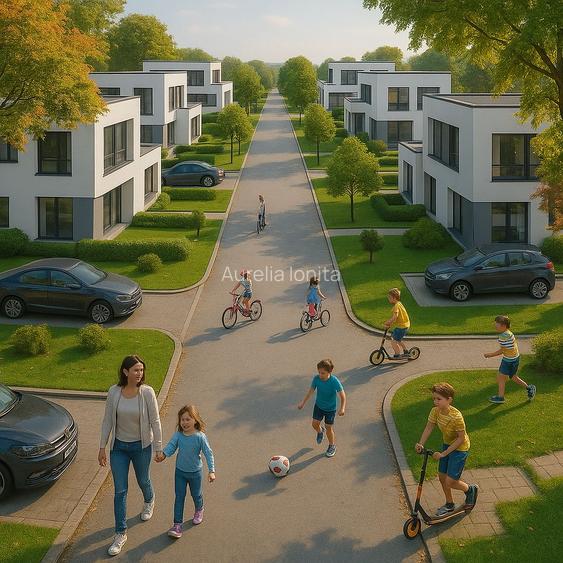 Proprietar - Teren intravilan – Periș - 2 fronturi stradale - Investitie ideala - 3