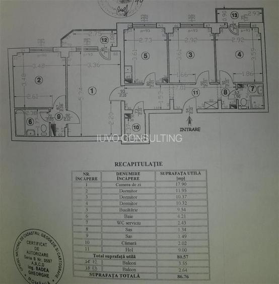 Apartament 4 camere Semidecomandat Sos. Berceni - 7