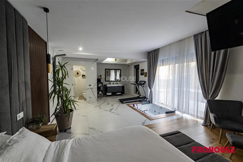 Vila de Lux cu Piscina Infinity-Gheraiesti, Bacau - 16