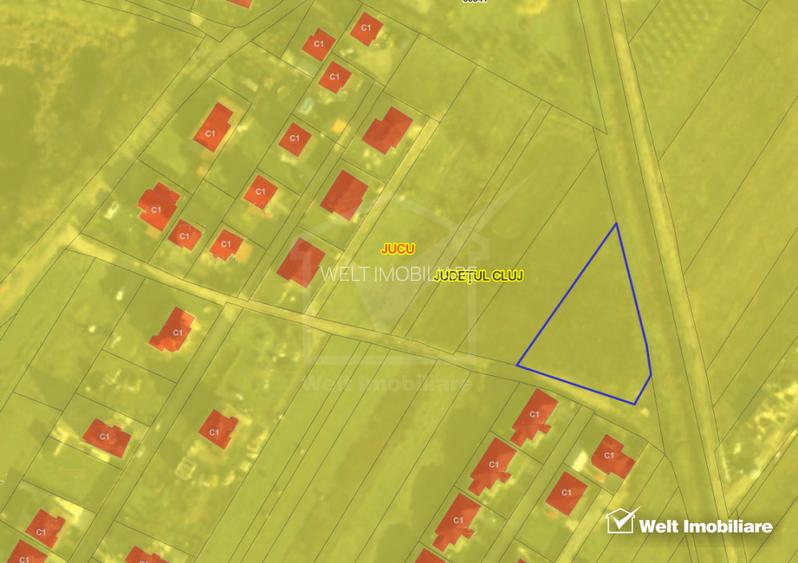 Teren intravilan – Jucu de Mijloc – ideal casă / investiție - 5