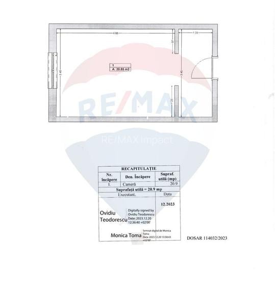 Garsoniera renovata de vanzare strada Mizil zona Trapezului Salajan - 4