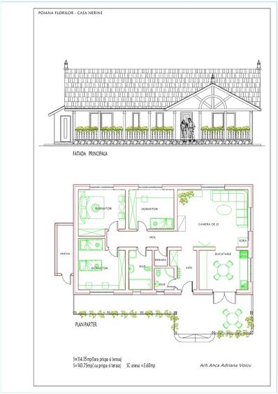 Casă cu teren generos, în complexul Poiana Florilor  - 11