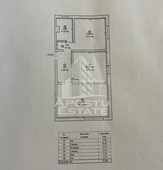 Apartament 2 camere, parter, boxa, zona Lipovei, Timisoara, jud.Timis - 14