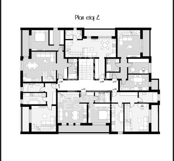 Apartament cu 3 camere tip penthouse, zona Planetelor - 2