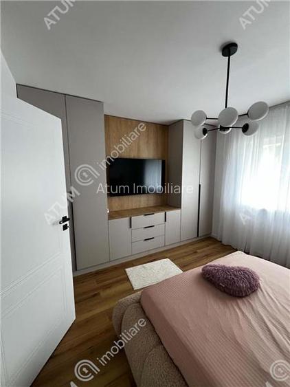 Penthouse 3 camere 2 bai parcare mobilat complet Turnisor Sibiu - 10