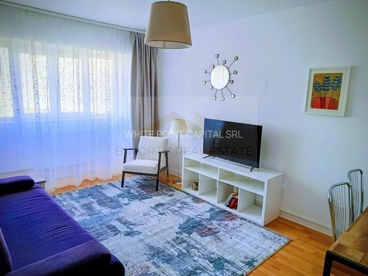 Apartament 2 camere de închiriat, zonă Marriott, renovat, mobilat complet - 3