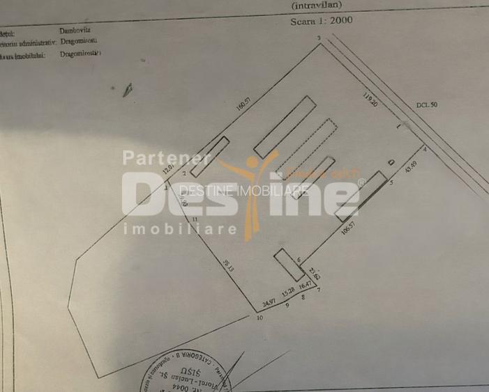Teren cu potențial industrial și logistic – DN72A, Dragomirești, jud. Dâmbovița - 1