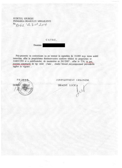 Teren Mihailesti. Intravilan, construibil. Super Oferta! Urgent! - 7