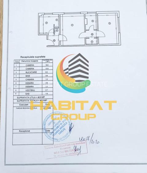 Apartament Semidecomandat De 2 Camere 47mp Berceni-Emil Racovita - 1