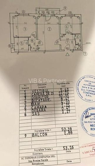 Vanzarea apartament 2 camere - Timpuri Noi, Renovat Modern - 10