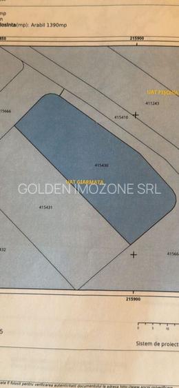 Doua parcele de teren 1390 mp-1382 mp, Giarmata - 3
