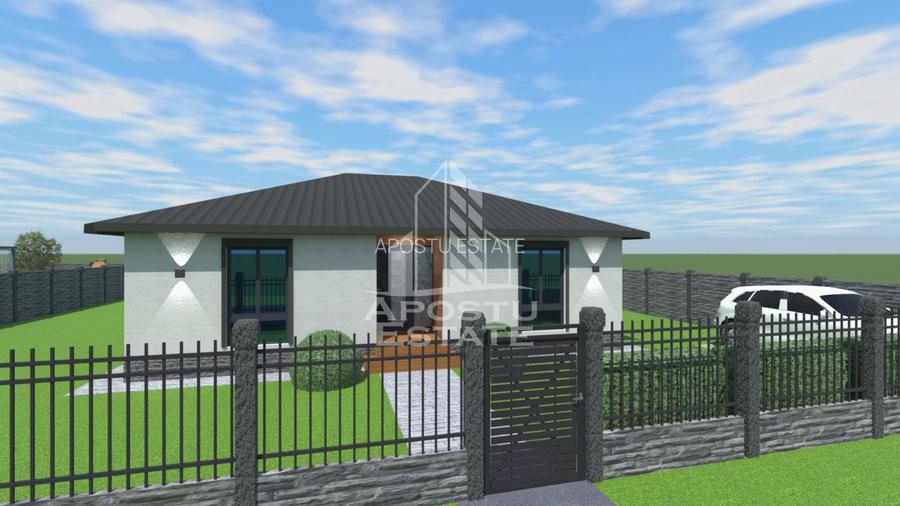 Casa individuala pe parter, 4 camere si 2 bai, 530 mp teren - 13