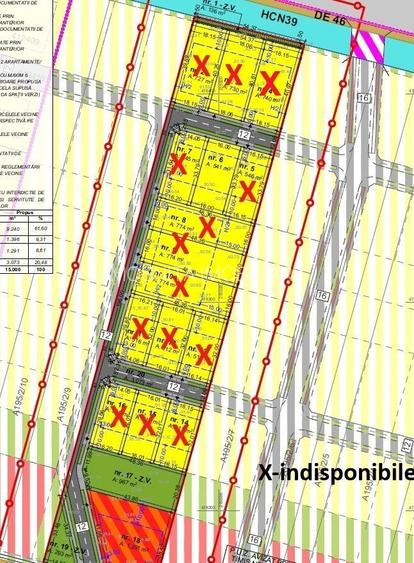 Teren de vanzare Mosnita, cu gaz, curent, apa retea - 41.500E+TVA - 2