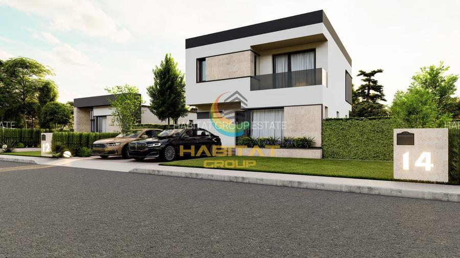 VILĂ MODERNĂ P+1 – 4 Camere, 3 Băi și Stație STB la intrare | Teren 323 mp - 3