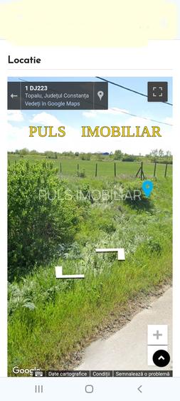 Topalu - Teren intravilan , 3000 mp , aproape de Soseaua Principala , utilitati - 2