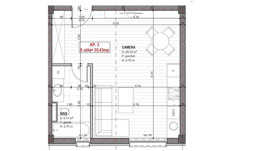 Giroc-ESO | Apartamente de 2 si 3 camere| Bloc cu lift - 16