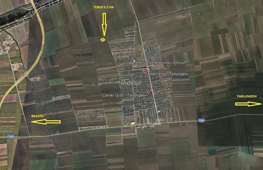 Teren Tărlungeni Izvor aproape de case - 2