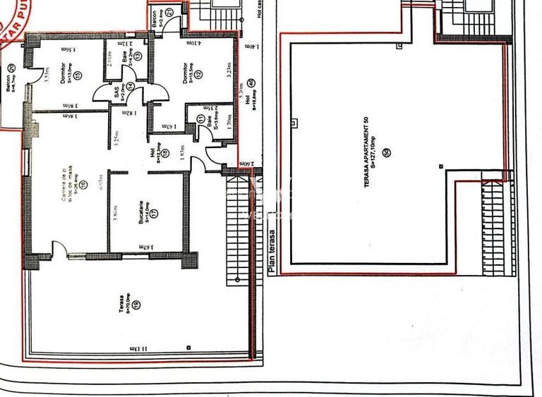 Penthouse cu terasa de 200 mp, Sibiu, COMISION 0 - 1