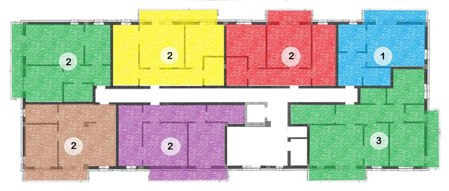 APARTAMENT tip OPEN-SPACE - 2 camere, ETAJ 2, Complex TUDOR VLAD RESIDENCE; - 4