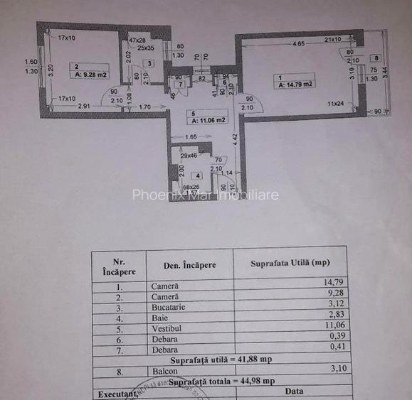 OKAZIE; Ap. 2 cam. dec. et 7/10, bl. 1976 , anvelopat, Codrii Neamtului - Metrou - 9