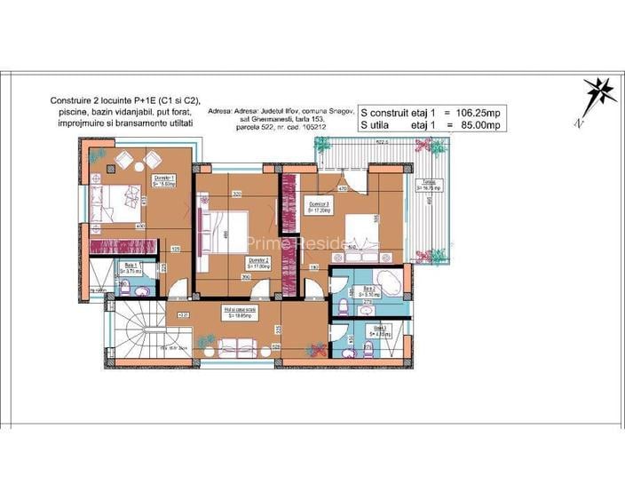 Vile Individuale Noi 4 camere Snagov Ghermanesti - 19