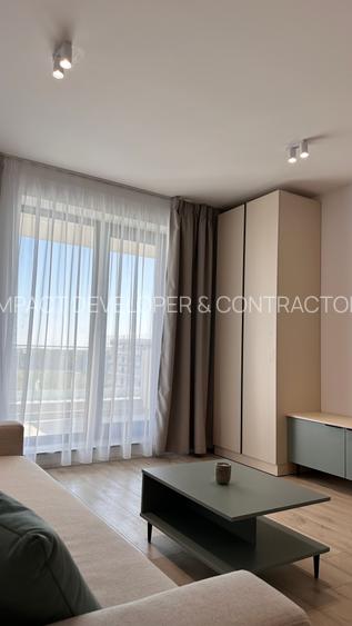 Studio dublu, 56mp utili cu balcon, Padure Baneasa - 4