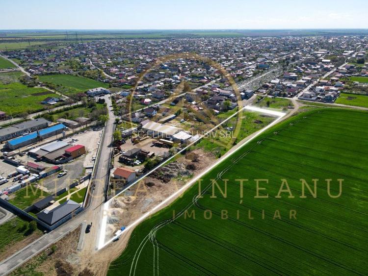 Cumpana - Teren intravilan în suprafață de 7147 mp cu 2 deschideri. - 4