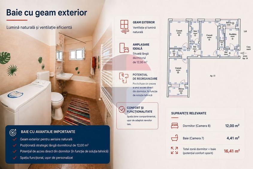 Apartament decomandat cu 3 camere Strada de Mijloc, Brașov - 6