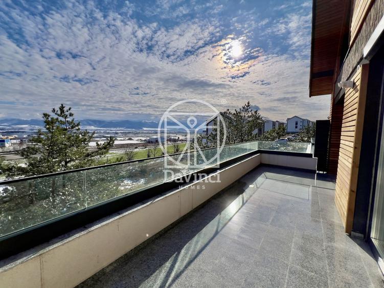 Penthouse 3 camere + 2 bai, intabulat, la cheie - terasa 19 mp