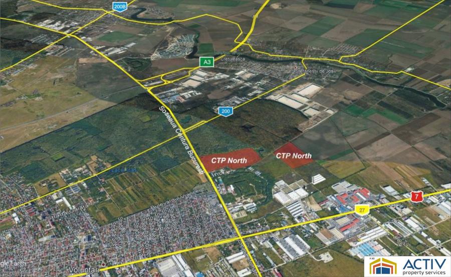 Hala de Inchiriat, CTPark Bucuresti Nord