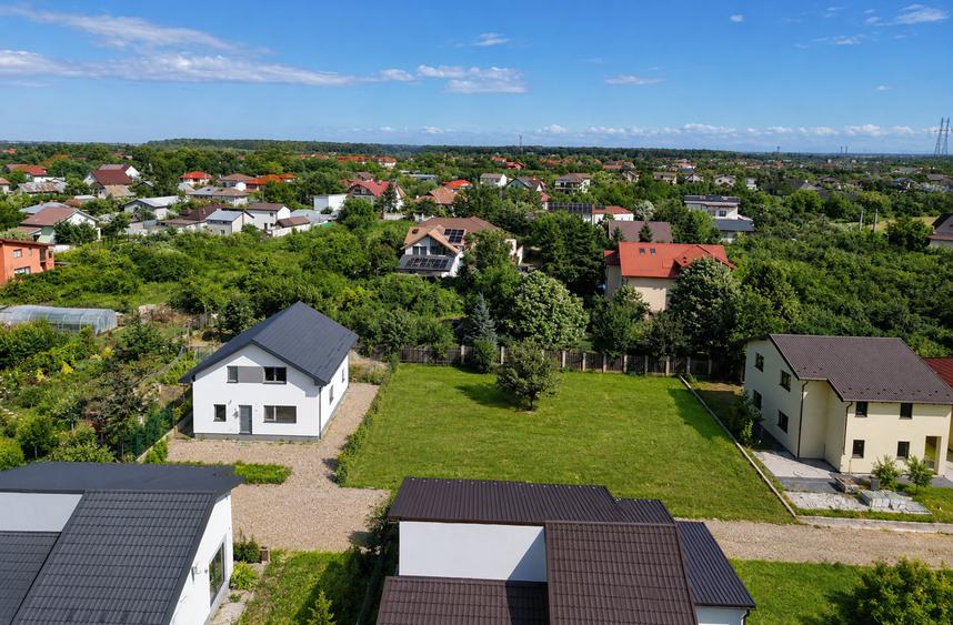 Teren intravilan de vânzare – Balotești | 640 mp | Toate utilitățile
