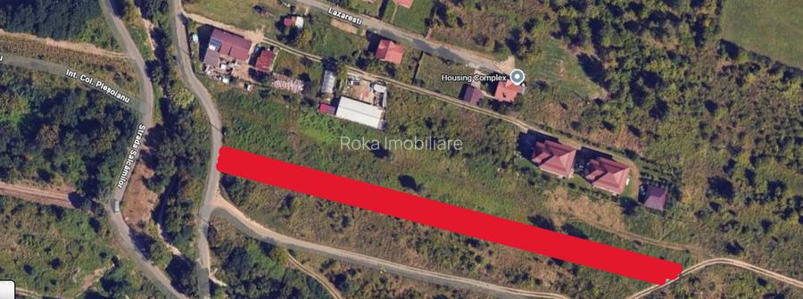Teren intravilan 4.797 mp Bujoreni (Lăzărești) – zonă Lic, P+2E - 7