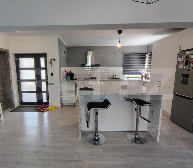 Casă individuală finisată 5 camere, 166 mp utili, cu panoramă deosebită, Dezmir - 6