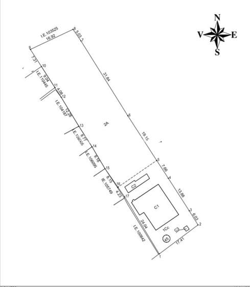 Teren 1.447 mp cu casa 5 camere - Ovidiu - 210.000 euro negociabil (Cod E1) - 23