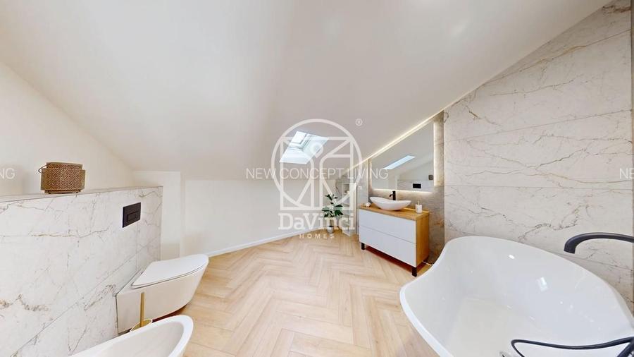 - Penthouse 5 camere - 3 bai - 131.17 mp utili - mobilat si utilat - 10