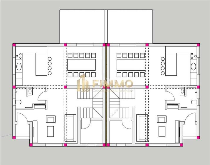 Duplex la cheie | Avans 20% | Ipotesti | 300 mp | ID:1286 - 6