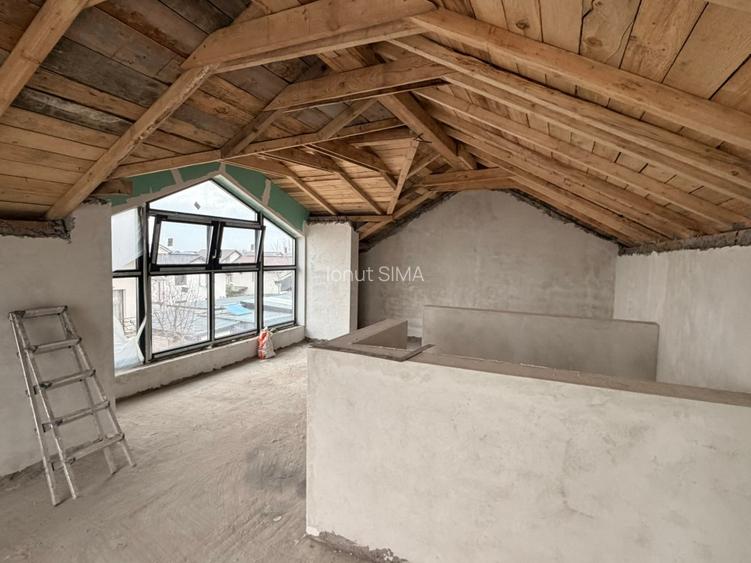 Casă la gri 4 camere P+1+M  125 mp – com. Berceni central, 94.500 euro - 12