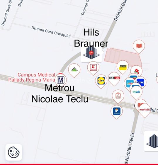 Garsoniera moderna de inchiriarat, Hils Brauner/ Pallady/ Metrou N. Teclu - 9